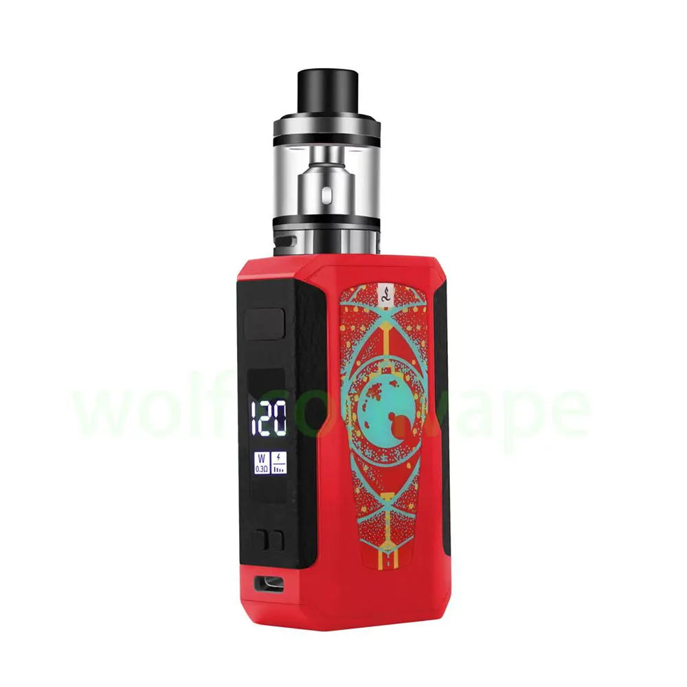 Vape Battery 18650 - 120W Vaporizer Vape Mod Kit by
