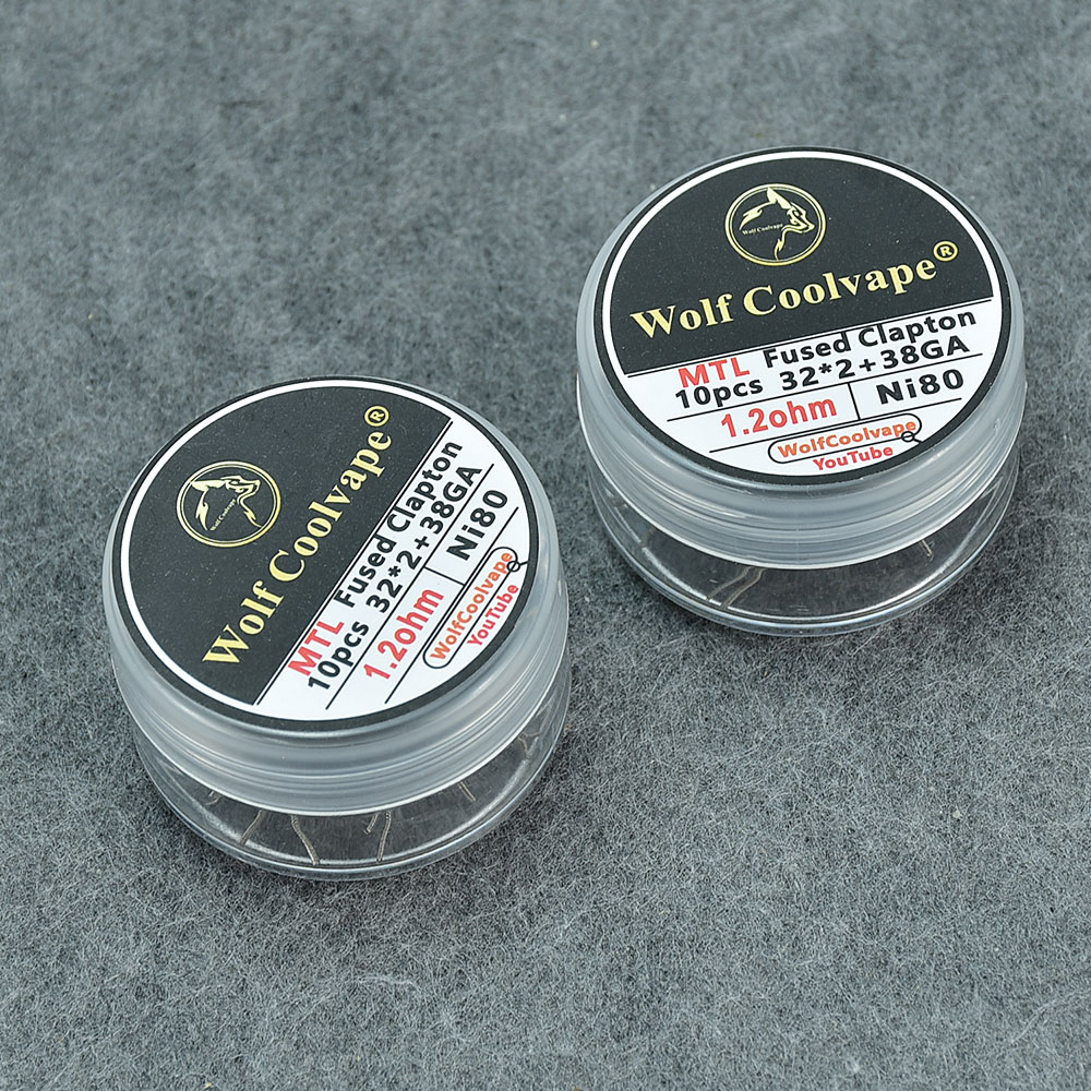 Clapton Wire Pre Built - Wolfcoolvape Tiền Xây Dựng Làm Nóng