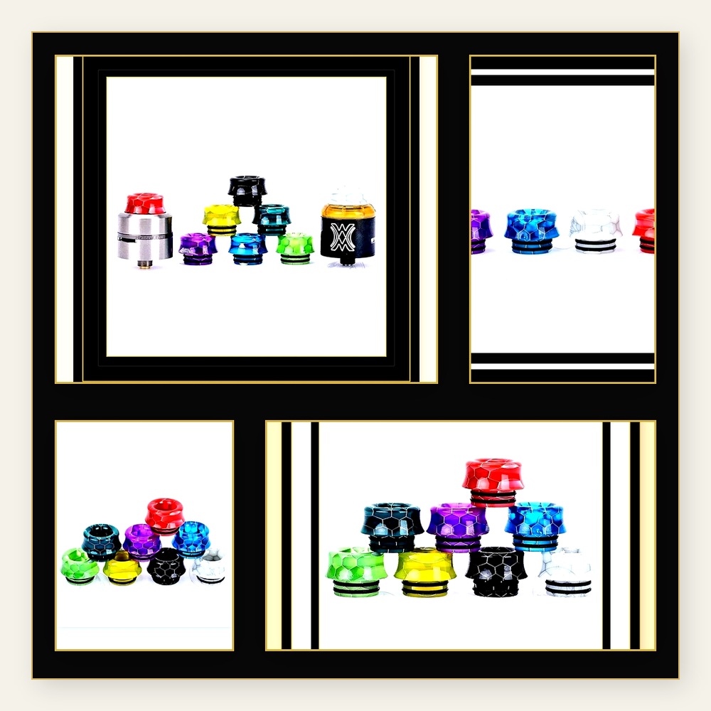 Drip Tip Resin - Wolfcool 810 Drip Tip Set –