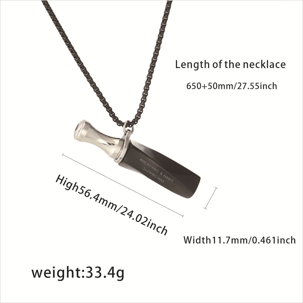 Stainless Steel Inhaler Neckla - đánh giá và giá Vaping Air