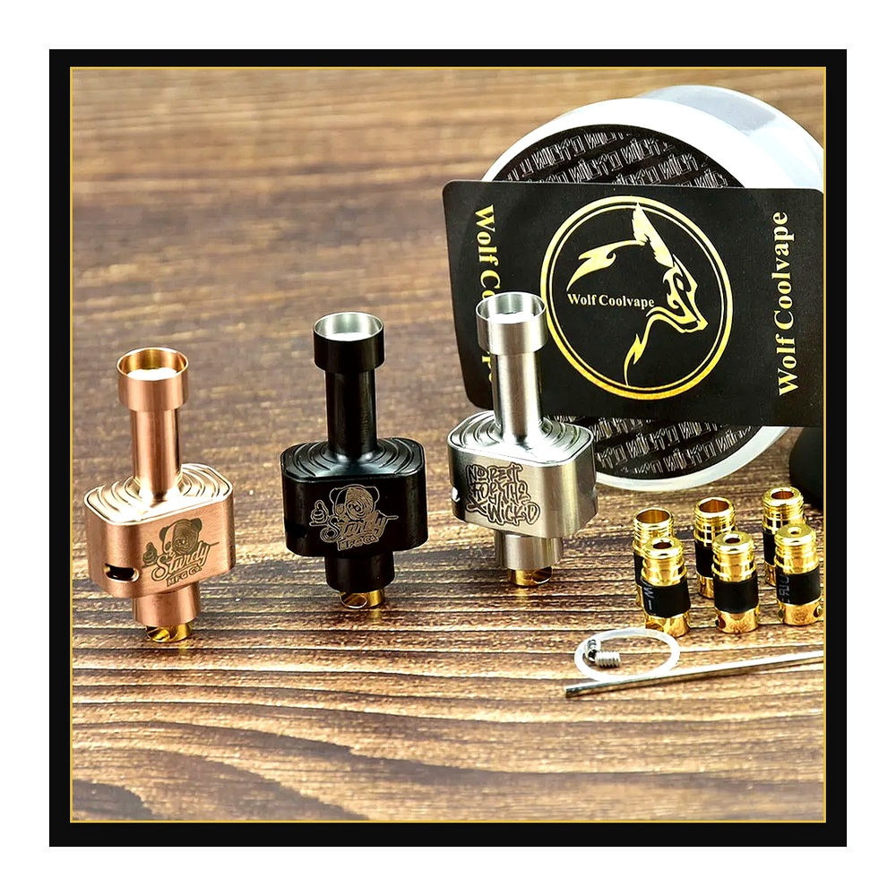 Wolfcool Vape Sturdy MFG Wickd - đánh giá và giá Vaping Air