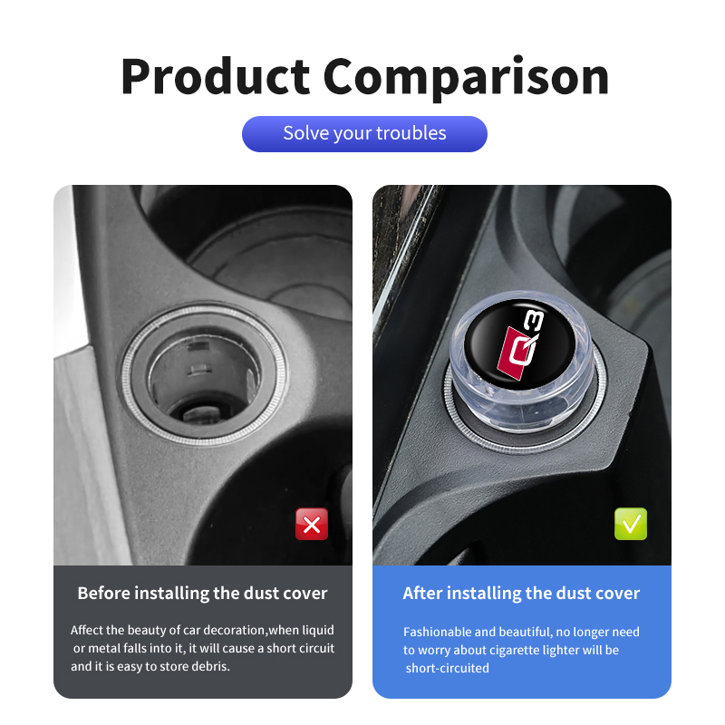 For Audi Car Cigarette Lighter - đánh giá và giá Vape Decoration