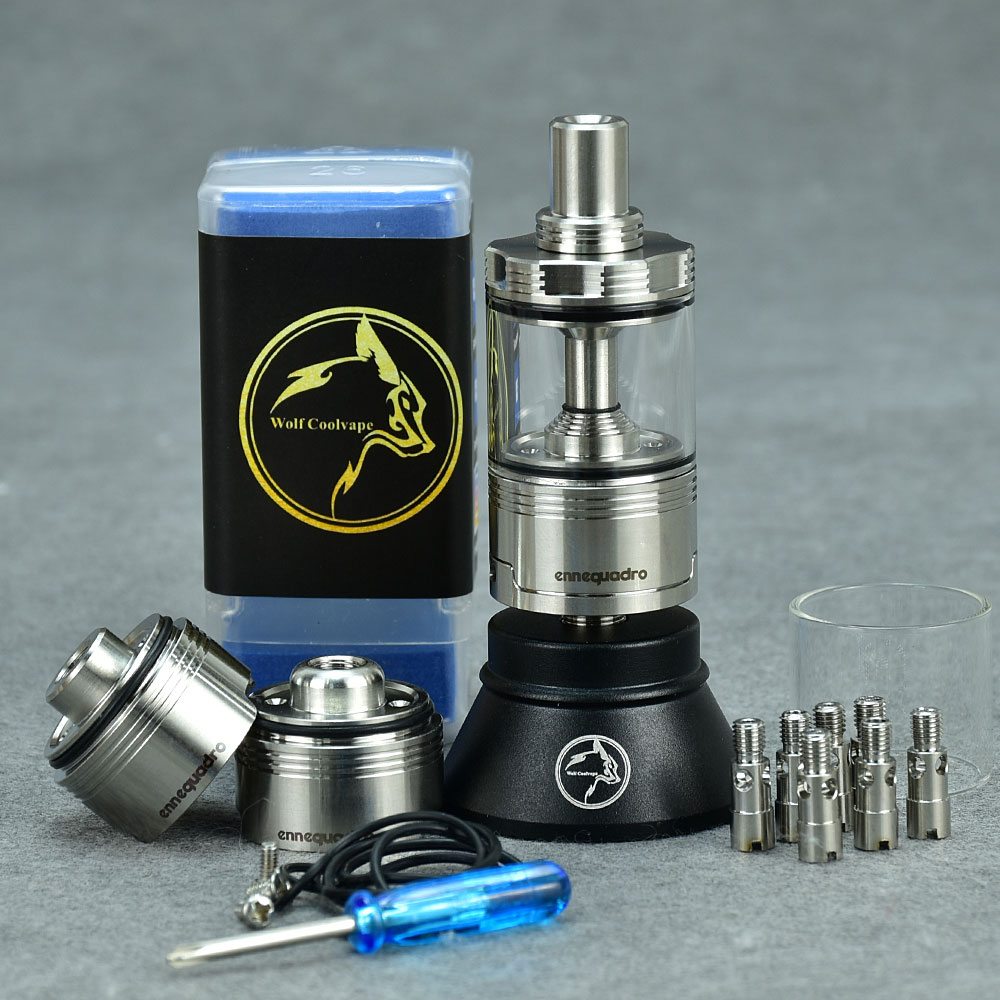 Wolfcoolvape Moka mtl RTA Rebu - đánh giá và giá Vaping Air