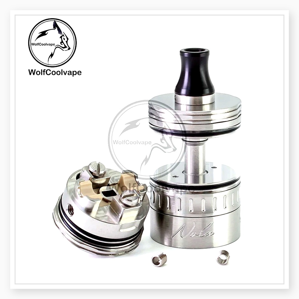 Wolfcool Vape NOLA RTA 22mm Si - đánh giá và giá Vaping Air