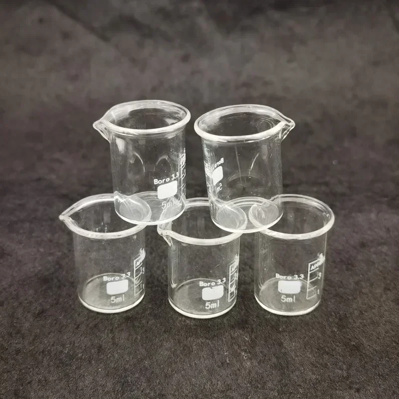 5PCS Clear Black Measuring Cup - đánh giá và giá Drip Tip Resin